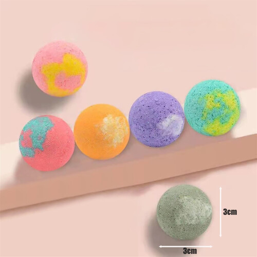 Organic Bath Bombs Set with Essential Oils, Handmade Spa Gift for Deep Hydration and Relaxation 2