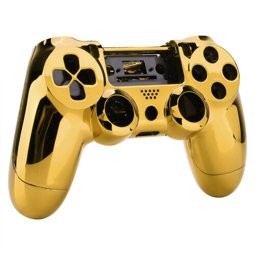 Custom Front Housing Shell for PS4 Pro Slim Controllers - Controller Not Included, Easy Installed Practical for Damaged Repair Replacement 1