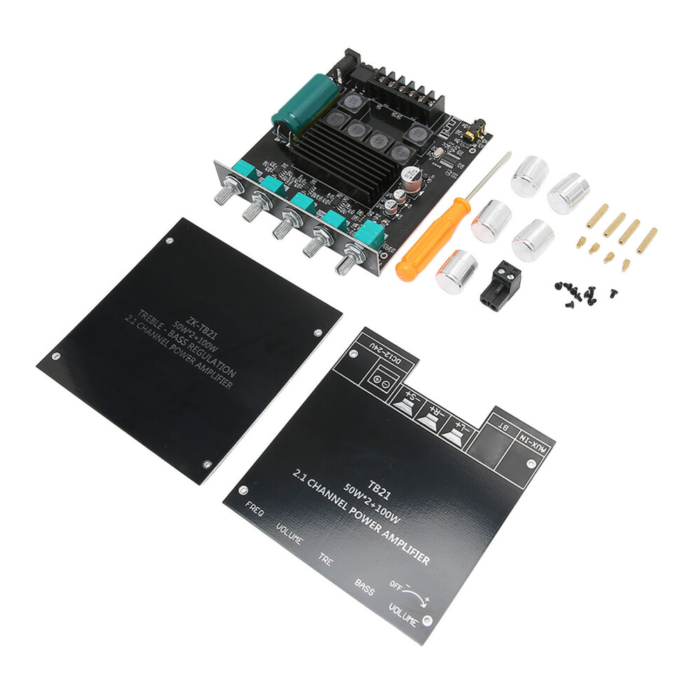 2.1 Channel Wireless Amp Module 50W/100W Subwoofer Digital Amplifier Board 6921382229886