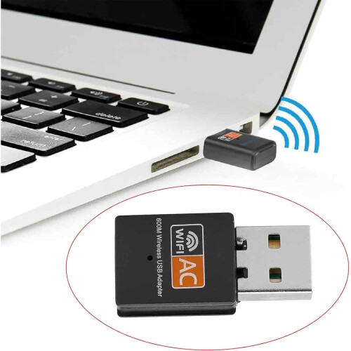Ασύρματος προσαρμογέας USB WiFi, διπλής ζώνης 2_4GHz_5Ghz802_11ac Standard, μινιατούρας εμφάνισης 1
