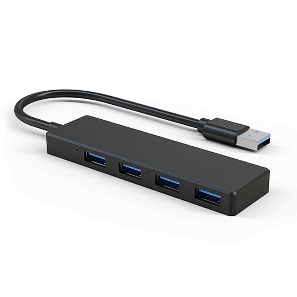Usb 3.0 Hub Splitter, 4 Port Usb Hub With 5Gbps Data Transmission, Plug And Play Usb Expander For Macbook Pro, Laptop, Pc, Xbox, Flash Drive, Hdd, Pri 9012494649703