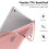 Θήκη για iPad 10,2 ιντσών, απλό, μοντέρνο σχέδιο, εξαιρετικά λεπτό πίσω κάλυμμα Tpu με 2