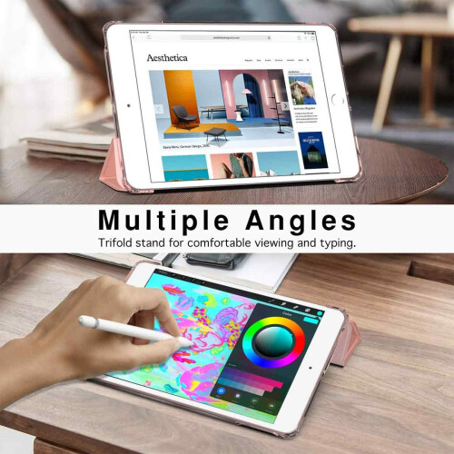 Θήκη για iPad 10,2 ιντσών, απλό, μοντέρνο σχέδιο, εξαιρετικά λεπτό πίσω κάλυμμα Tpu με 2