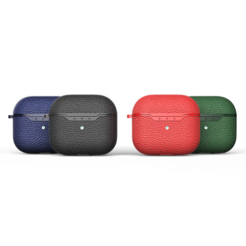 Δερμάτινη θήκη για AirPods 3ης γενιάς, προστασία υλικού υψηλής ποιότητας με ακριβή 2