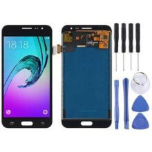 Mobiltelefonreservdelar till Galaxy J3, Pekskärm för Samsung Galaxy J3J320f2016, Högupplöst TFT LCD-skärm med full digitaliseringsenhet, Vivid