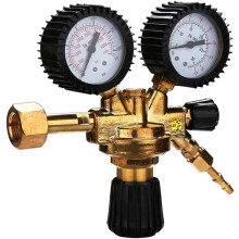 Kraftig nitrogenregulator for inertgasstanker, selvgjennstillende sikkerhetsventil gir ekstra sikkerhetslag, designet for krevende industrielle