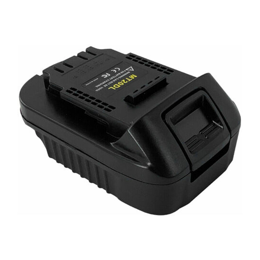 Battery Adapter Converter, Exquisite Craftsmanship Ensures A Secure Connection, No Conversion Loss Offers Maximum Efficiency, Milwaukee To Dewalt Batt 9012494339277