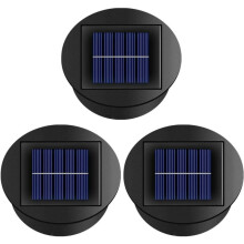 Luminária Solar Radiant Lantern Companion, com design eficiente, ideal para lanternas suspensas ao ar livre. Ilumine seu jardim com estilo