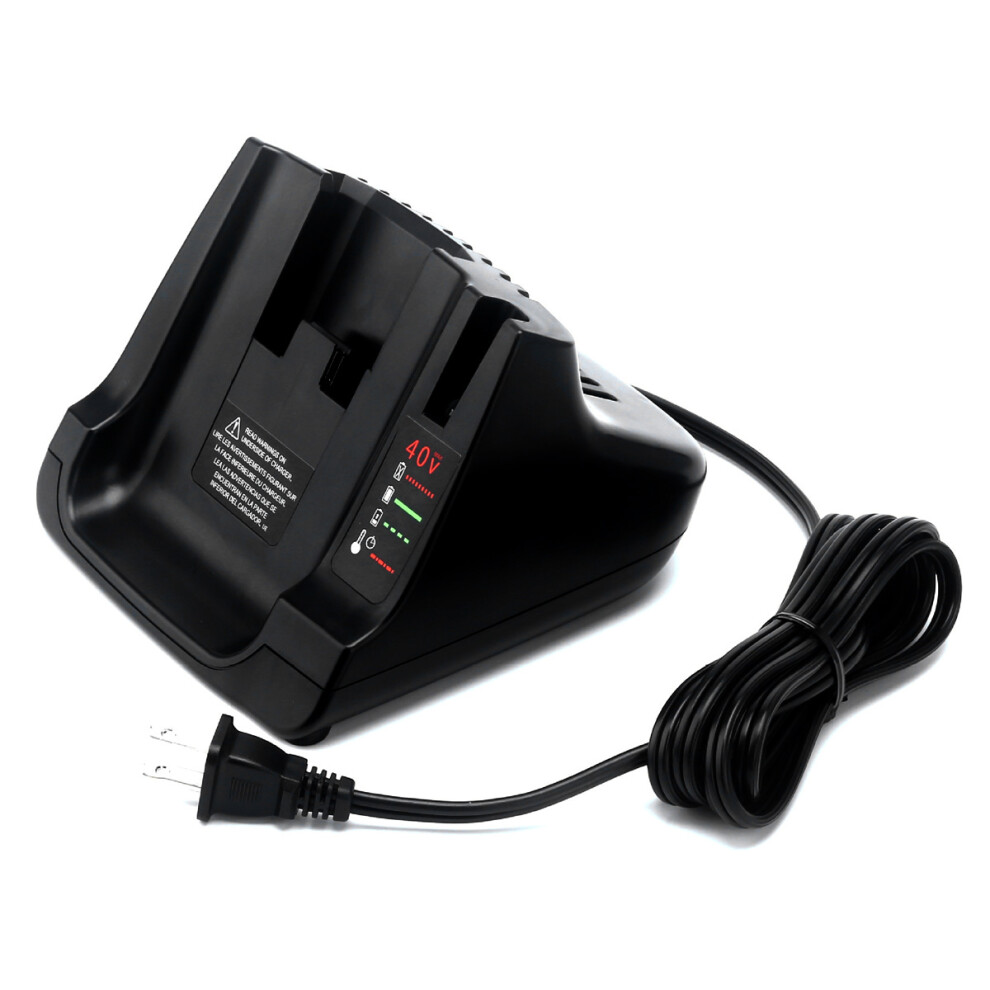 40V Max Fast Charger, Wide Compatible With Black & Decker 36V 40V Lithium-Ion Batteries, Advanced Charging Technology For Faster Recharge 9012494650952
