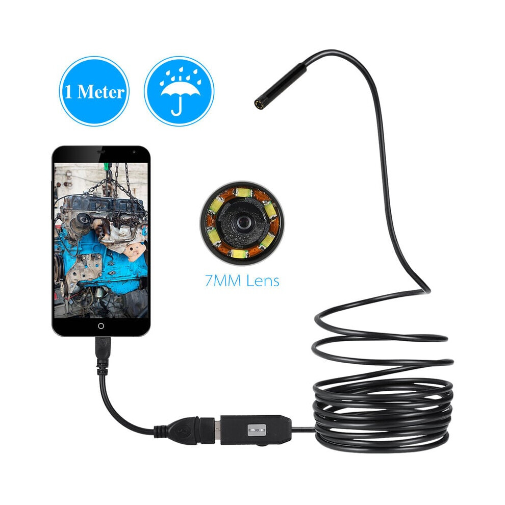 Technical Muse, Endoscope Camera With For Innovative Minds, Semi-Rigid Snake Cable Fosters Creativity, Wide Compatibility Supports Collaboration Light 9012494444148