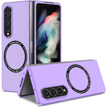 Silky Liquid PC Bumper Kompatibel med Samsung Galaxy Z Fold4 5G, Ultratunt Lätt Stötsäkert Skyddsfodral, Stötsäkert Skal i Militärkvalitet