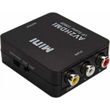 Rca To Hdmi Adapter, Composite To Hdmi Converter For Gaming Systems And Classic Devices, Supports Pal/ntsc With Low Power Digital Chip, 1080P Output F