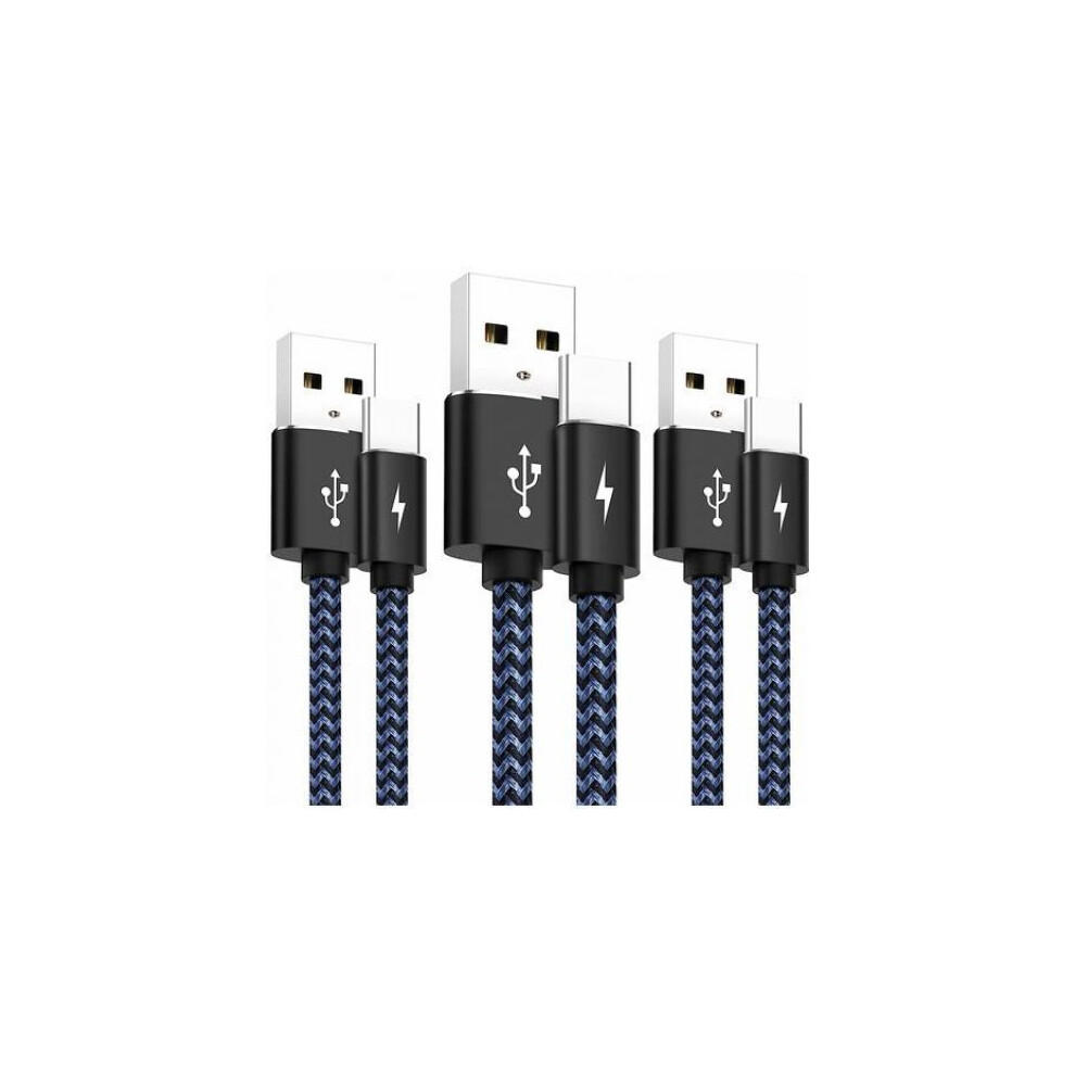 Rapid Charge Magnetic Usb C Cable, Tangle-Free Design Fast Charging Cord For Samsung S20 S10, Note 10, Huawei, Sony Lg, And More With Type C Specifica 9012494548723