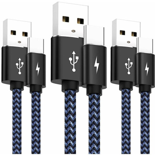 Καλώδιο USB-C σε Lightning από πλεγμένο νάιλον, λειτουργία μόνο φόρτισης για βελτιωμένη 1