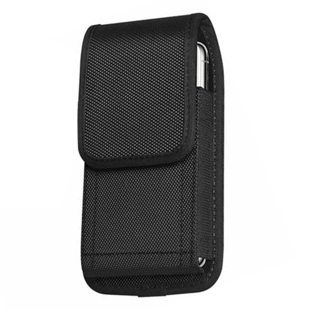 Nylon Cell Phone Holster Belt Case With Carabiner Clip For Universal Compatibility 9012494549447