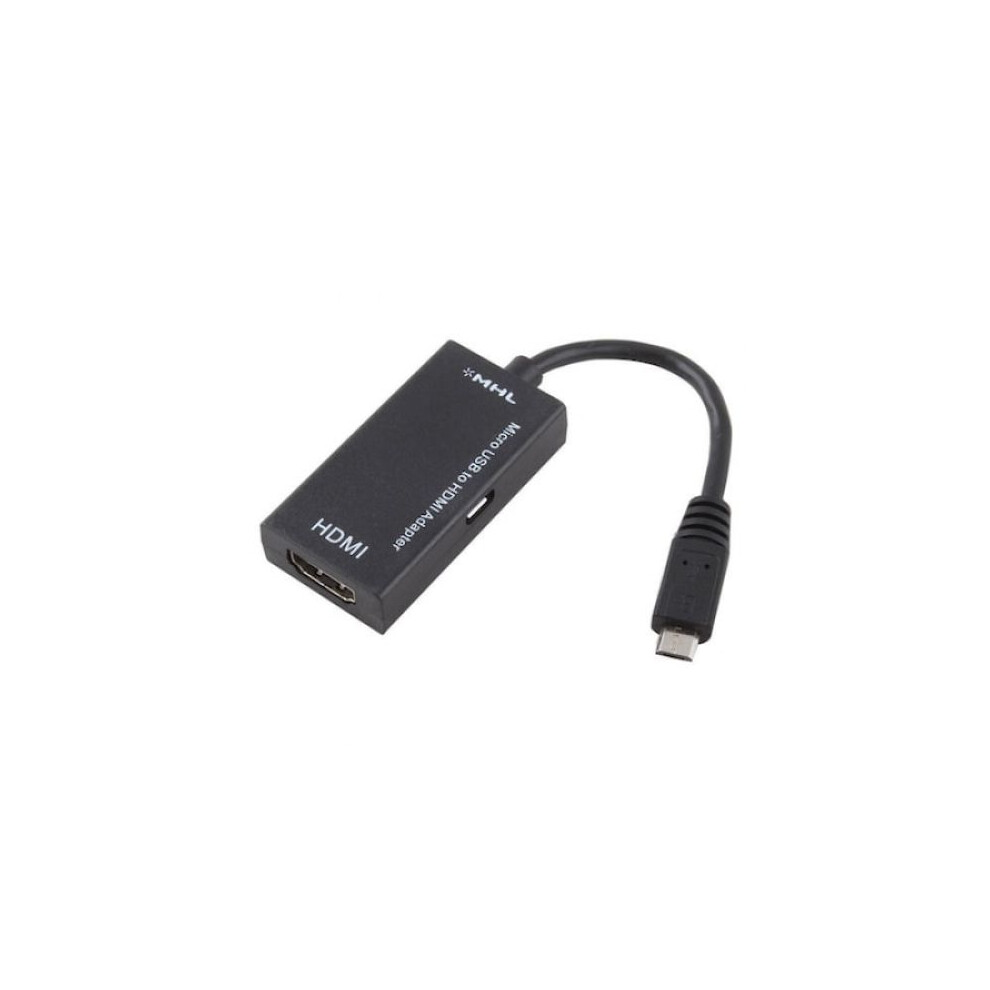 Mhl Function Micro Usb To Hdmi Adapter, Plug And Play With High Definition Video For Samsung Galaxy S3, S4, S5 9012494444841