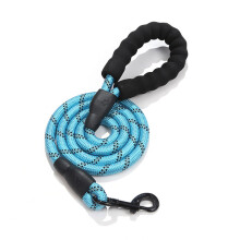 Strong Dog Leash for Large Breeds, Heavy Duty Rock Climbing Rope Leash with Comfy Wrist Support for All-Weather Walks