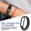 Άνετο λουράκι ρολογιού για Xiaomi Mi Band5, ανθεκτικό στη σκόνη, μαλακό υλικό σιλικόνης 5