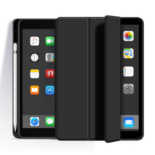 Προστατευτική θήκη για iPad 9ης/8ης/7ης γενιάς, Τριπλή βάση Smart Auto Sleep/Awake Cover, Ελαφριά