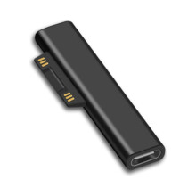 PD USB Type-C naar DC-adapter voor Microsoft Surface, magnetische PD-snellaadadapter 15V 3A 45W, alleen geschikt voor Surface Pro 3 tot en met Pro 7