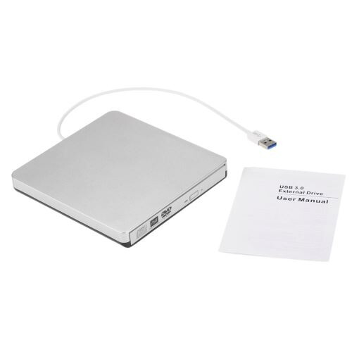 Bluray Functionality, External Bluray Drive High Performance, High-Speed Performance for PC and Laptop, Superior Error Correction Portable and Lightwe 2