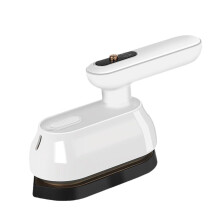 Portable Garment Steamer, Fast Heat in 20s, Large 100ml Water Tank, Dual DryWet Ironing for Travel