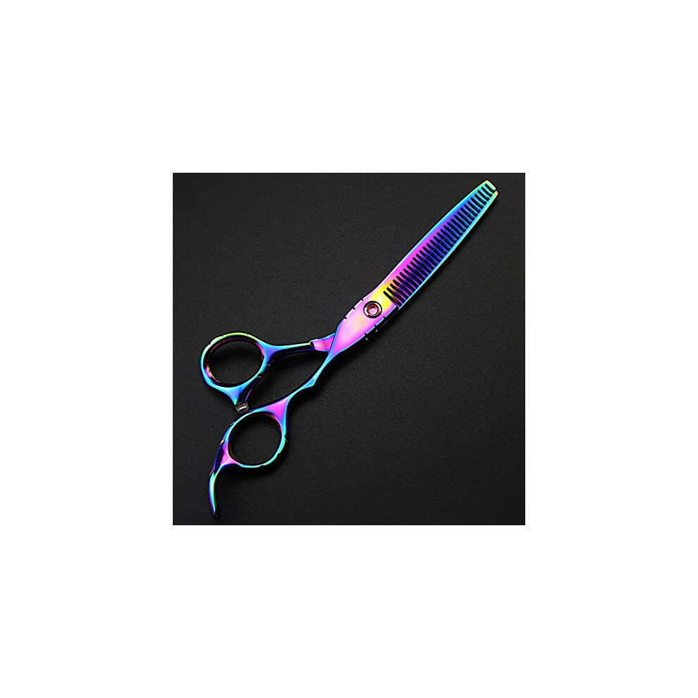 Hair Cutting Scissors Japanese Stainless Steel Barber Shears with Ergonomic Handle Thinning 6''