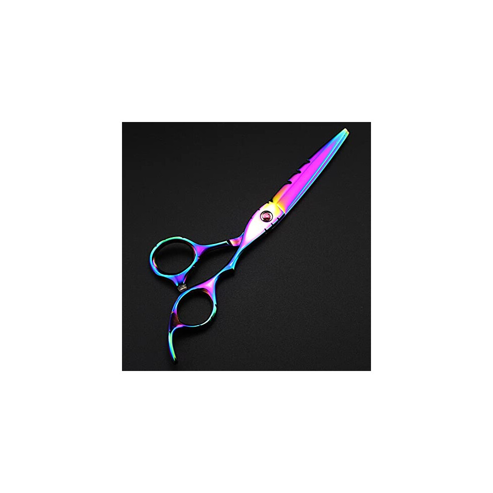 Professional 440C Hair Cutting Scissors with Precision Blades and Ergonomic Grip, 6 Inch Cutting