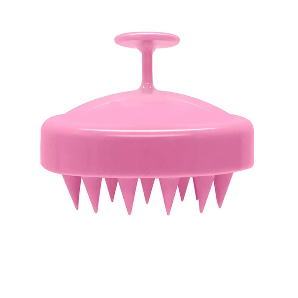 Silicone Scalp Massager Brush for Gentle Exfoliating Shampoo and Improved Product Distribution