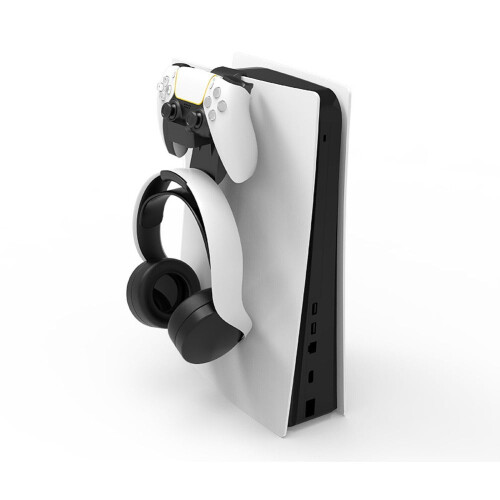 Stativ til gaming-headset, PS5-controller, hurtigoplader til PS5, genopladelig hovedtelefonholder 2