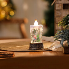 Lmueinov Kerstwaterlampjes Nachtlampjes Windlampjes Ornamenten Kerstman Kleine Cadeautjes Kerstboomversieringen Uitverkoop