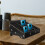 Wooden Multi-grid Phones Storage Case Tabletop Compartment Mobile Phone Organizer 3