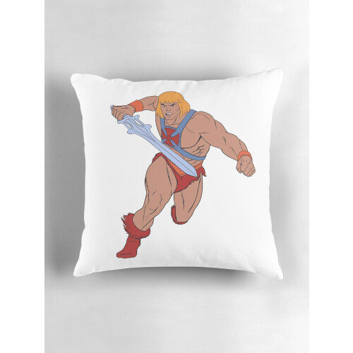 Capas de almofada decorativas AIVO He-Man em ação, em homenagem ao personagem, para sofá, em polegadas, com dois lados. 2