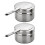 Eease Edelstahl-Chafing-Dish-Buffetset mit Brennstoffhaltern und Abdeckungen 5