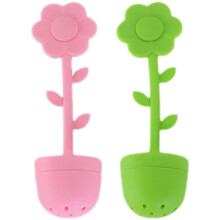 Infusori in silicone per tè sfuso, filtri a sfera per infusore di foglie (2 pezzi)
