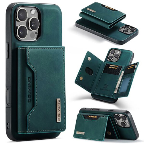 Compatível com Apple 16/15/14 Pro Max, capa protetora magnética para celular, capa dividida com ímã, verde, 15 Pro Max