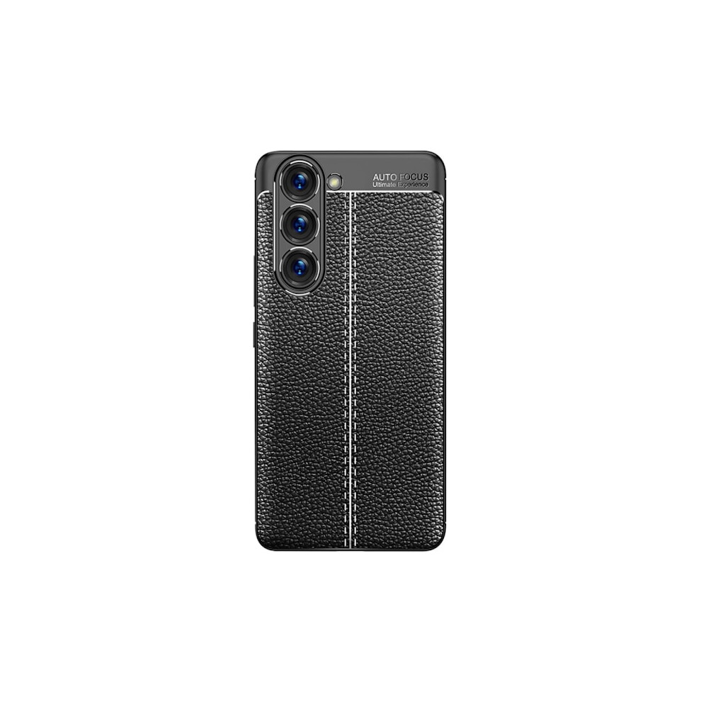 Compatible With Samsung Galaxy S23 Plus Cover Litchi Texture Black 9773935947177