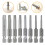 8Pcs50mm1/4Hex Shank Magnetic Five-point Torx Screwdriver Bits Set T8-T40 5