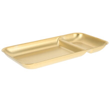 Bandeja para servir comida (tipo dumpling), prato para sushi, prato para chips e salsa, bandeja com compartimento para almoço, prato para café da