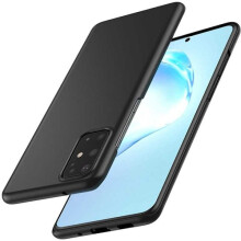 Kompatibilis a Samsung S20Thin matt fekete tokjával, Basic V2Black