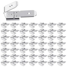 50 conectores de pala dobles tipo piggyback, adaptador eléctrico doble macho-hembra, kit de terminales de crimpado de pala de desconexión rápida