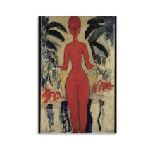 Amedeo Modigliani Stampa Dipinto (110) Stampa Foto Arte Dipinto Tela Poster Decorazione Casa Camera da letto Arredamento Moderno Poster Regali 12x18