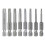 8Pcs50mm1/4Hex Shank Magnetic Five-point Torx Screwdriver Bits Set T8-T40 6