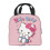 Τσάντα φαγητού Hello Kitty με φερμουάρ, αδιάβροχη και επαναχρησιμοποιήσιμη, 3