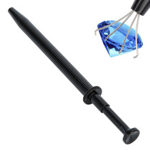 Jewelry Making Tools Spring Loaded Diamond Pick Up Tool with 4 Prong Stone Holder and Ergonomic Handle