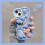 (Compatível com Samsung S21) Capa de silicone azul para celular com o tema Lilo e Stitch 3