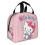Τσάντα φαγητού Hello Kitty με φερμουάρ, αδιάβροχη και επαναχρησιμοποιήσιμη, 2