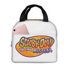 Lancheira térmica Scooby-Doo, fofa e reutilizável, ideal para piqueniques, viagens e atividades ao ar livre.