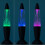Lâmpada de lava Tornado: LED relaxante com mudança de cor e operação USB. Multicolorida. 6
