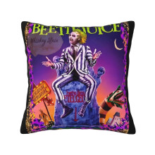 Cuscino decorativo Beetlejuice, morbido, adatto a tutte le stagioni, universale, per soggiorno, divano, letto.